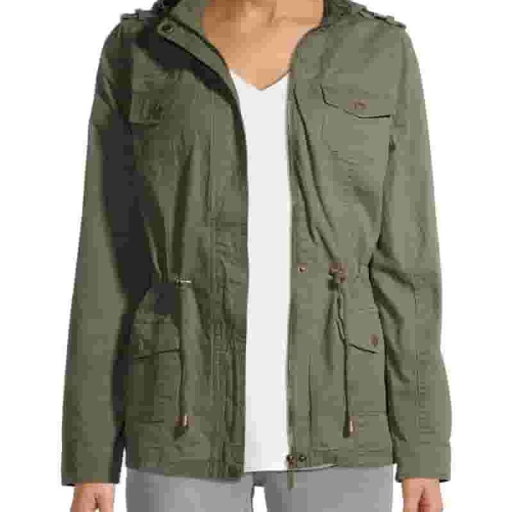 New Look Women's Anorak Mid-Length Jacket